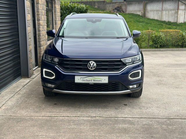 Volkswagen T-Roc Tdi Sel Suv Blue #4