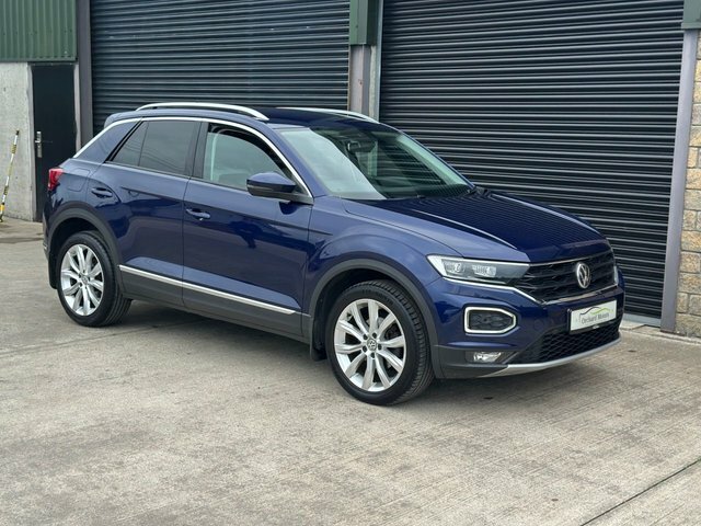 Volkswagen T-Roc Tdi Sel Suv Blue #5