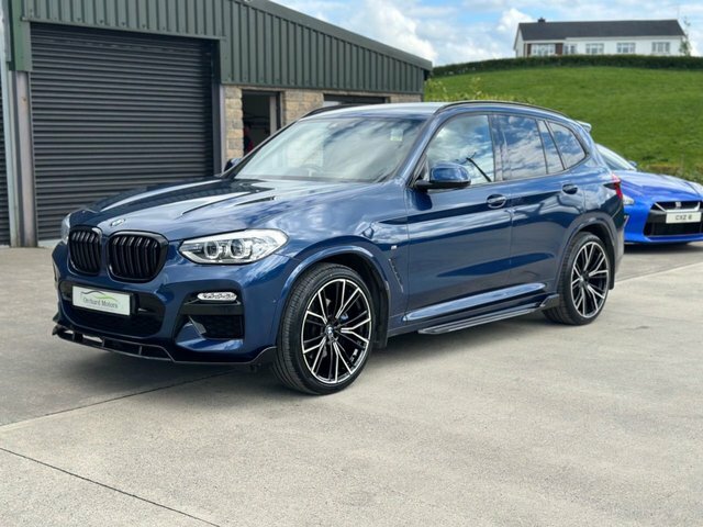 BMW X3 30D M Sport Suv Blue