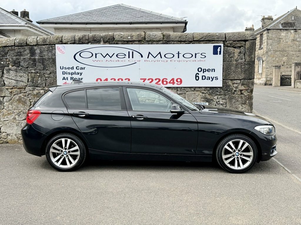 BMW 1 Series 1.5L Sport YG69XNO Black #3