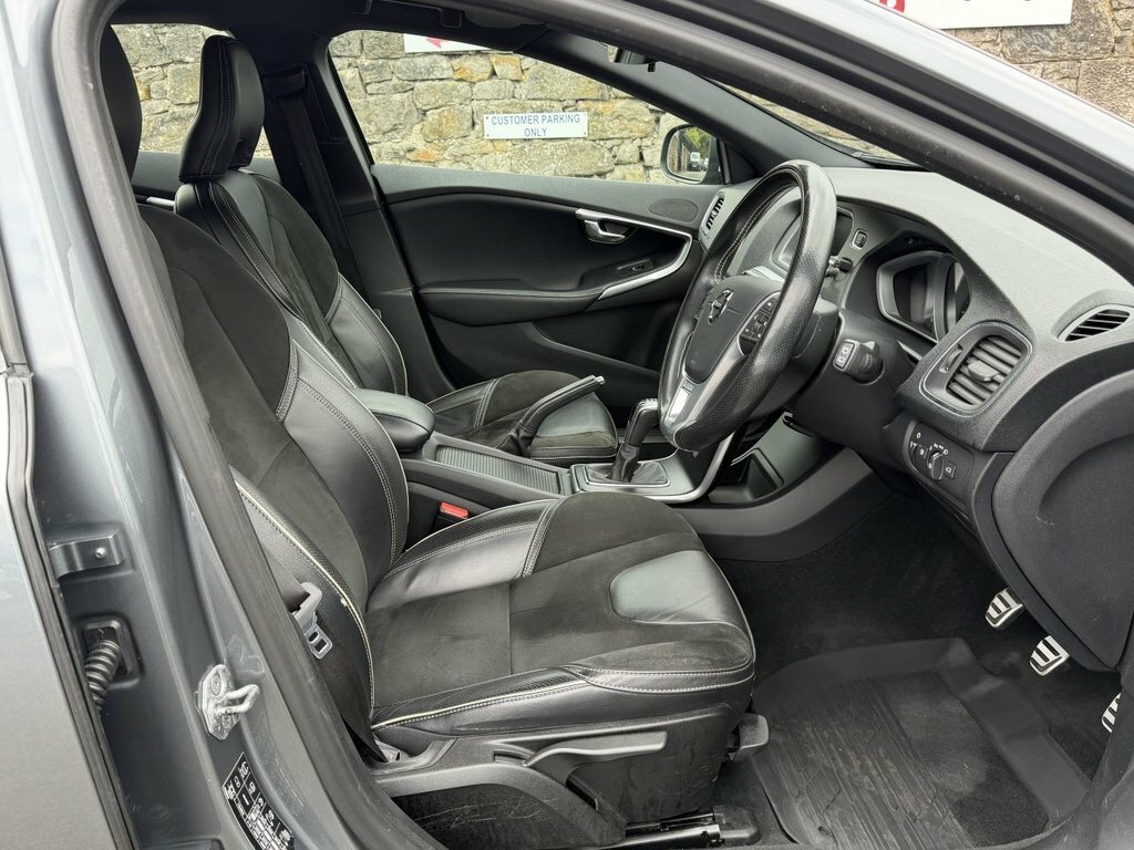 Volvo V40 2L R-design Nav Plus SV68FDO Grey #5