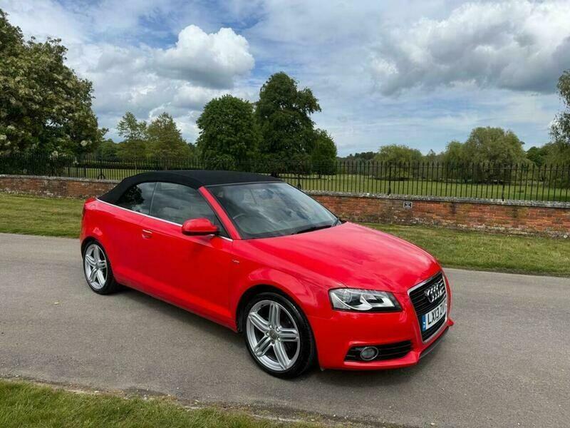 Audi A3 Cabriolet 1.6 Tdi S Line Red #2
