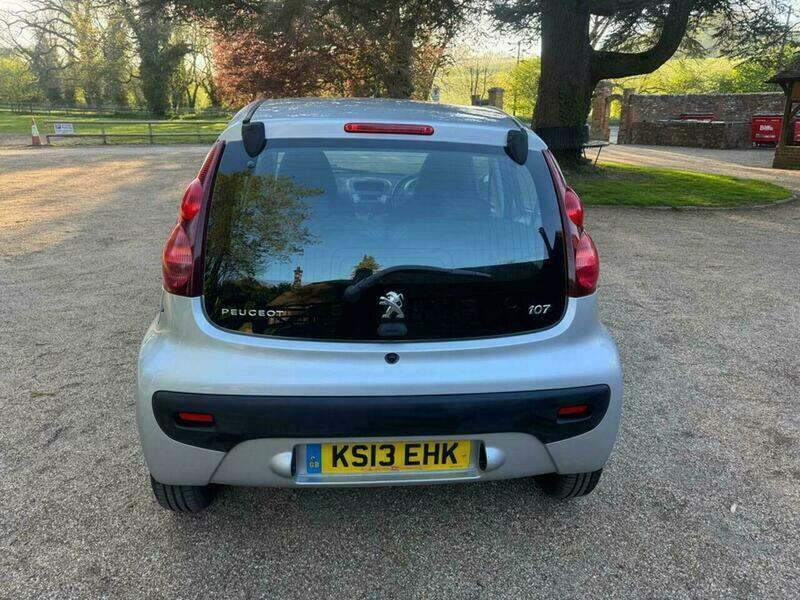 Peugeot 107 1.0 12V Active Euro KS13EHK Silver #5