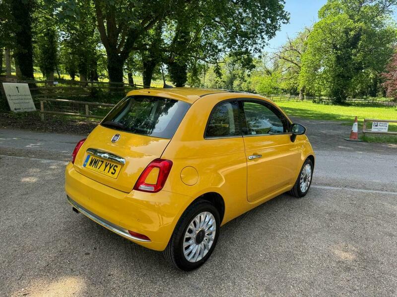 Fiat 500 1.2 Lounge Euro 6 WM17YYS Yellow #3