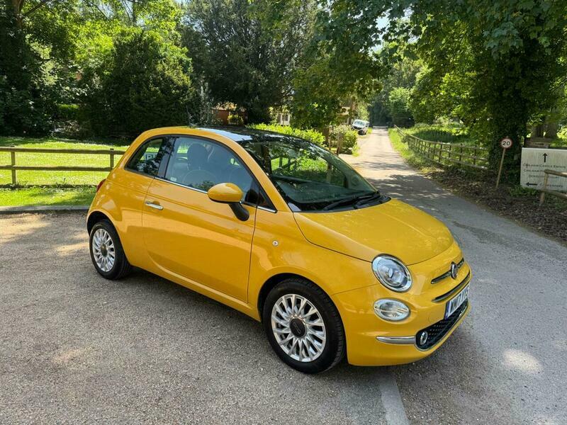Fiat 500 1.2 Lounge Euro 6 WM17YYS Yellow #5