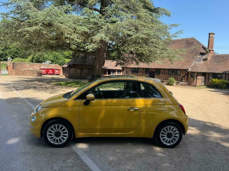 Fiat 500 1.2 Lounge Euro 6 WM17YYS Yellow #6