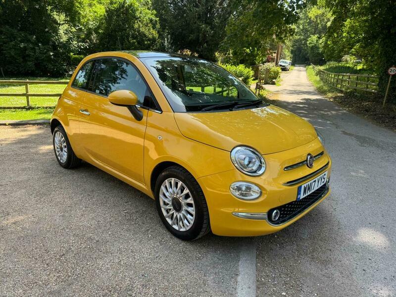 Fiat 500 1.2 Lounge Euro 6 WM17YYS Yellow #2