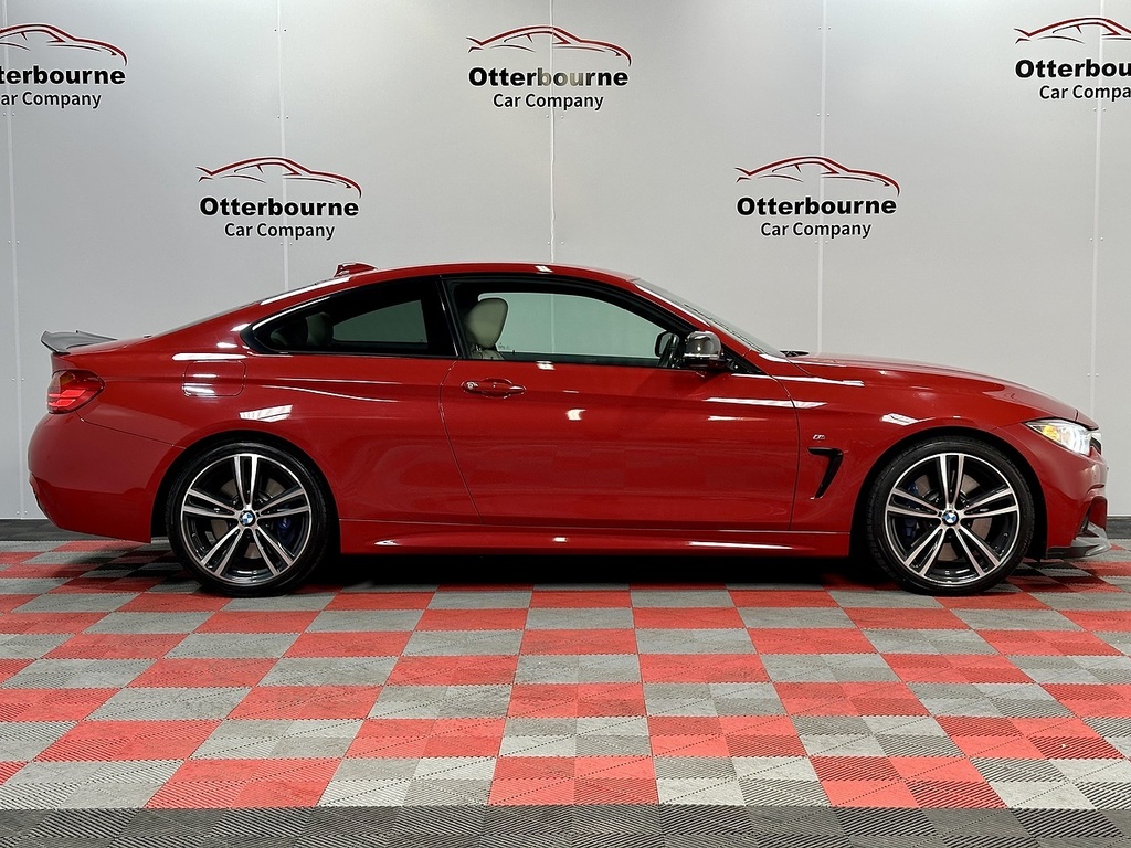 BMW 4 Series 430D M Sport Red #5