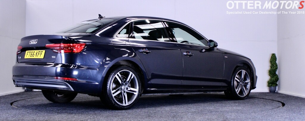 Audi A4 Saloon 2.0 Tdi Ultra S Line S-tronic - Ulez Compla FT66KFF Blue #6