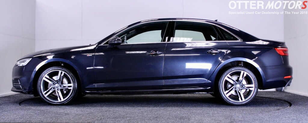 Audi A4 Saloon 2.0 Tdi Ultra S Line S-tronic - Ulez Compla FT66KFF Blue #3