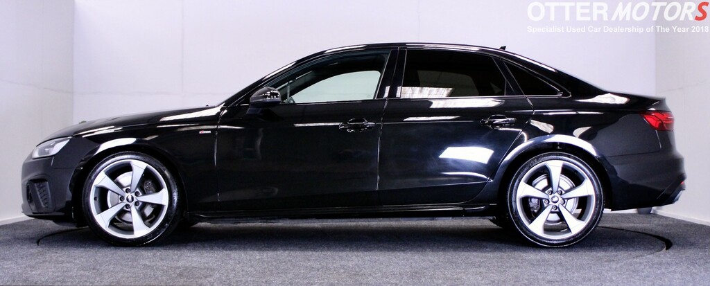 Audi A4 Saloon 2.0 Tfsi 35 Black Edition S-tronic - Ulez C VX71XUU Black #3