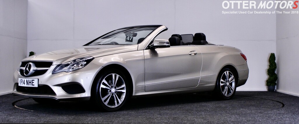 Mercedes-Benz E Class Convertible 2.1 E220 Cdi Se Silver