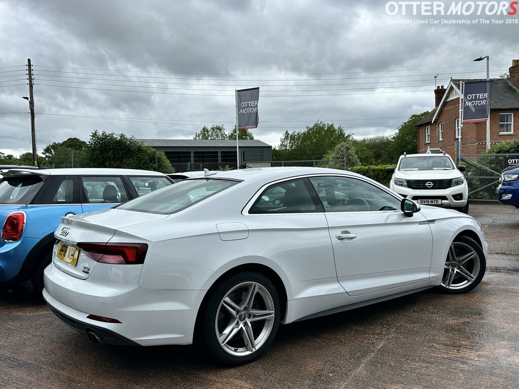 Audi A5 Coupe 2.0 Tfsi S Line S-tronic Quattro - Ulez Comp White #3