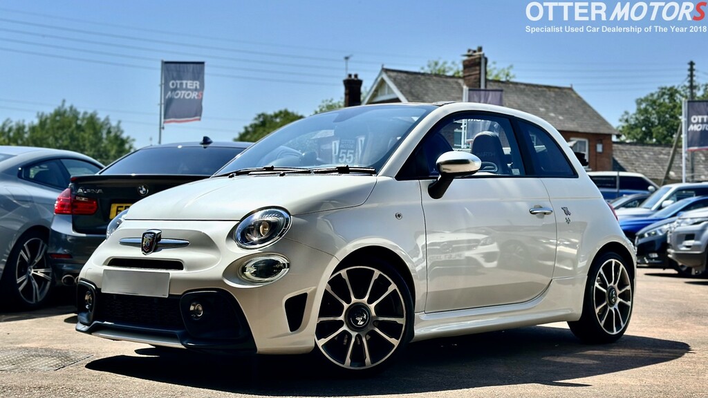 Abarth 595 Convertible 1.4 T-jet Turismo - Ulez Compliant WP17DWK White #4