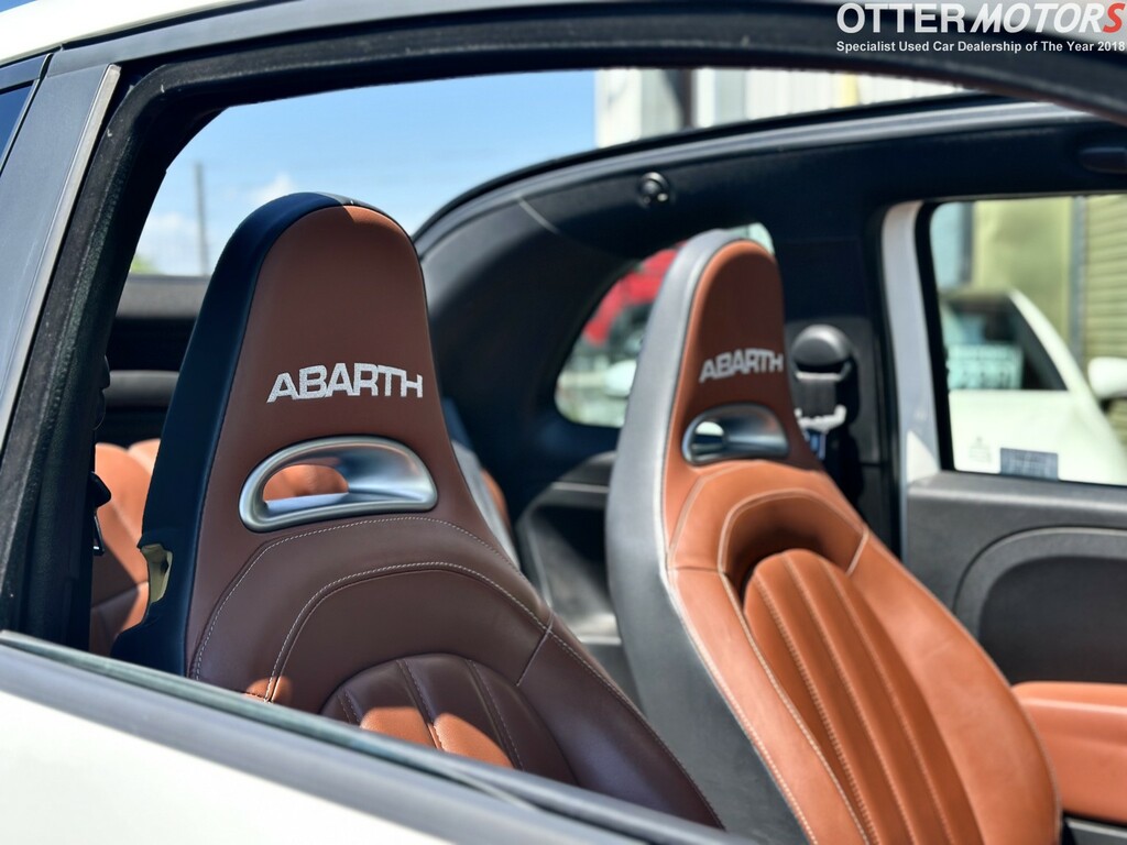 Abarth 595 Convertible 1.4 T-jet Turismo - Ulez Compliant WP17DWK White #6