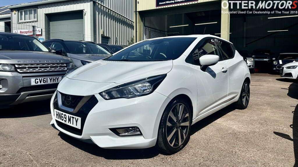 Nissan Micra Hatchback 1.0 Dig-t Tekna White
