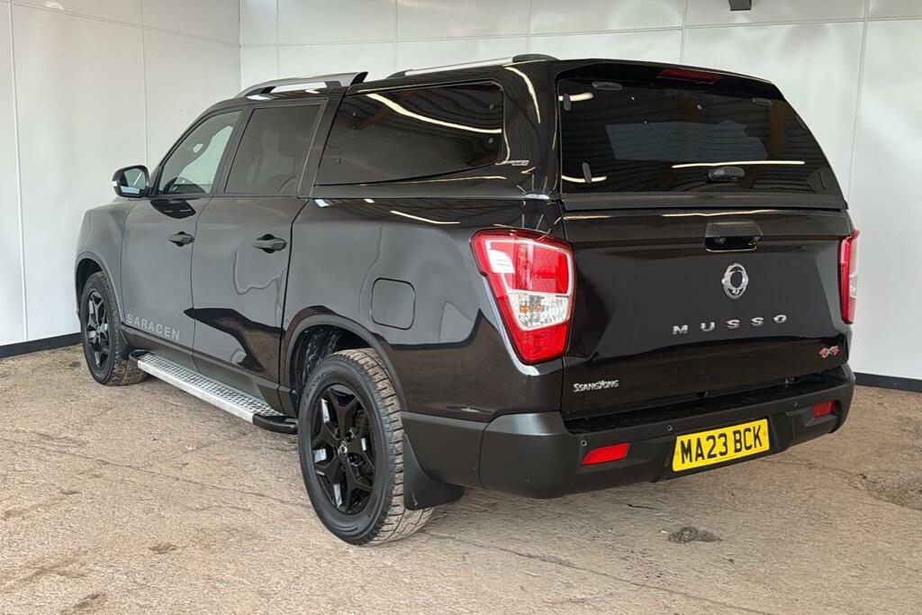 SsangYong Musso 2.2D Saracen Pickup Double Cab 4Wd MA23BCK Black #2