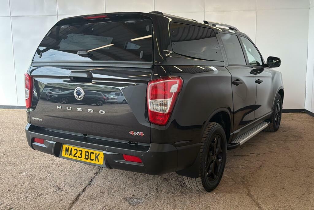 SsangYong Musso 2.2D Saracen Pickup Double Cab 4Wd MA23BCK Black #4