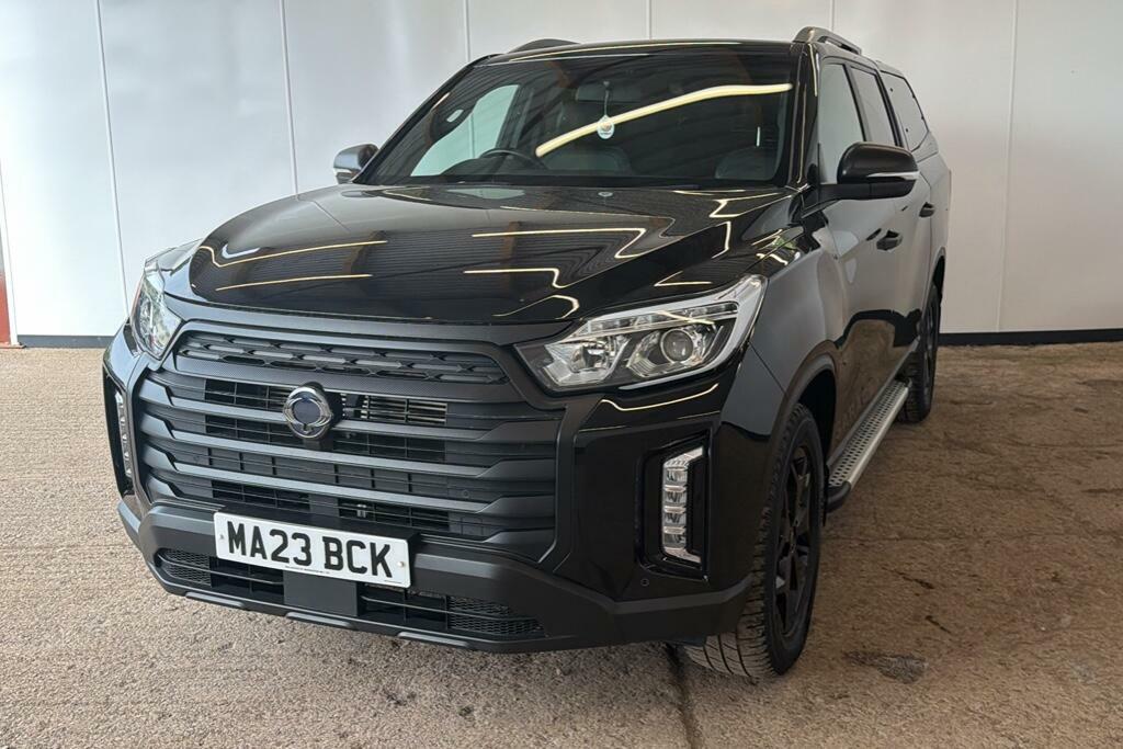 SsangYong Musso 2.2D Saracen Pickup Double Cab 4Wd MA23BCK Black #3