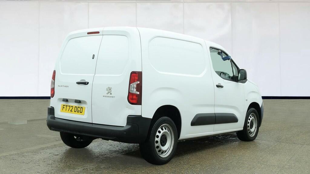 Peugeot Partner 1.5 Bluehdi 1000 Professional Premium Standard P FT72OGD White #4