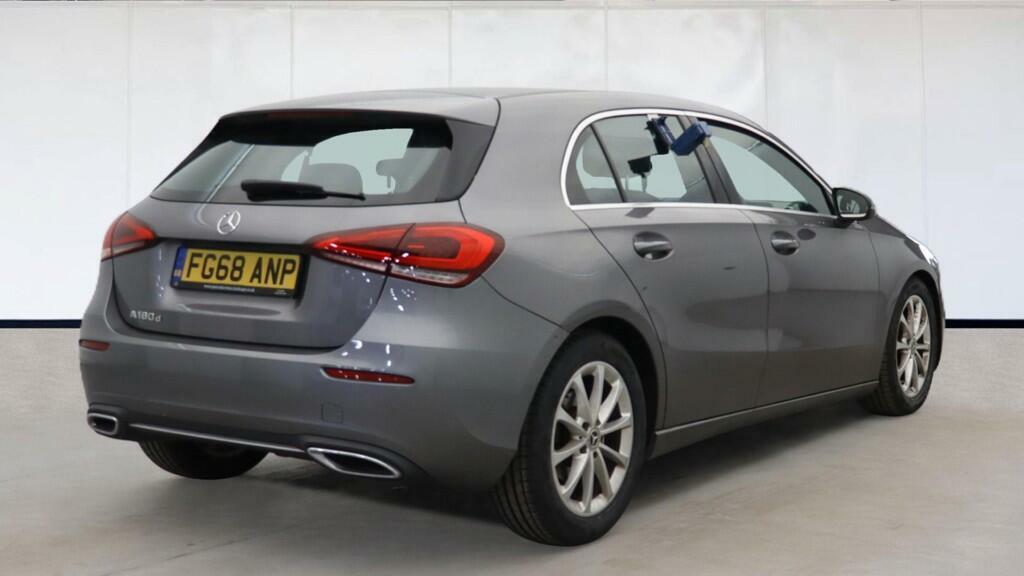 Mercedes-Benz A Class 1.5 A180d Sport Hatchback 7G-dct Euro 6 FG68ANP Grey #4