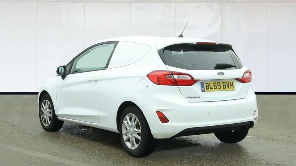 Ford Fiesta 1.5 Tdci Car Derived Van Euro 6 BL69BVH White #3