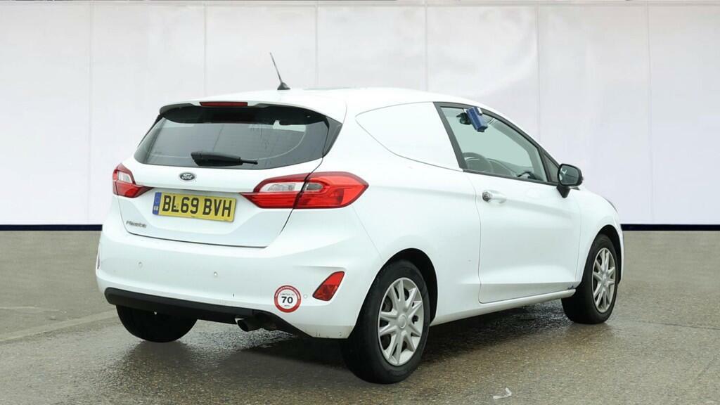 Ford Fiesta 1.5 Tdci Car Derived Van Euro 6 BL69BVH White #4
