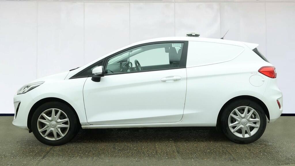 Ford Fiesta 1.5 Tdci Car Derived Van Euro 6 BL69BVH White #5