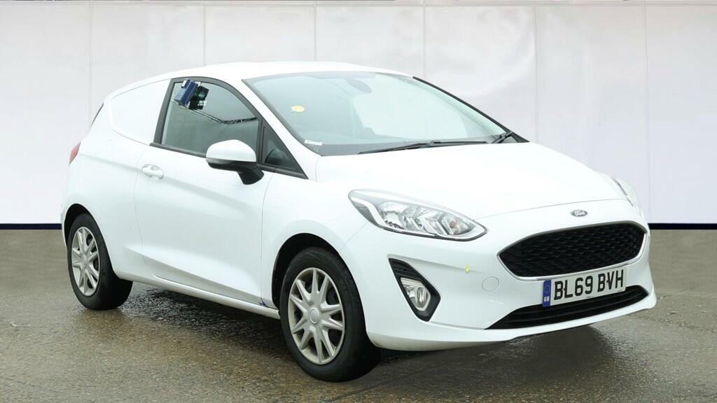 Ford Fiesta 1.5 Tdci Car Derived Van Euro 6 White