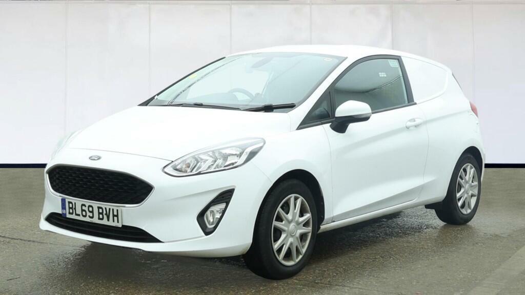 Ford Fiesta 1.5 Tdci Car Derived Van Euro 6 BL69BVH White #2