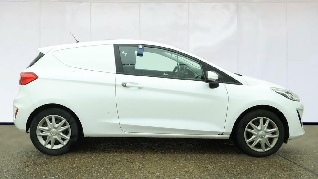 Ford Fiesta 1.5 Tdci Car Derived Van Euro 6 BL69BVH White #6