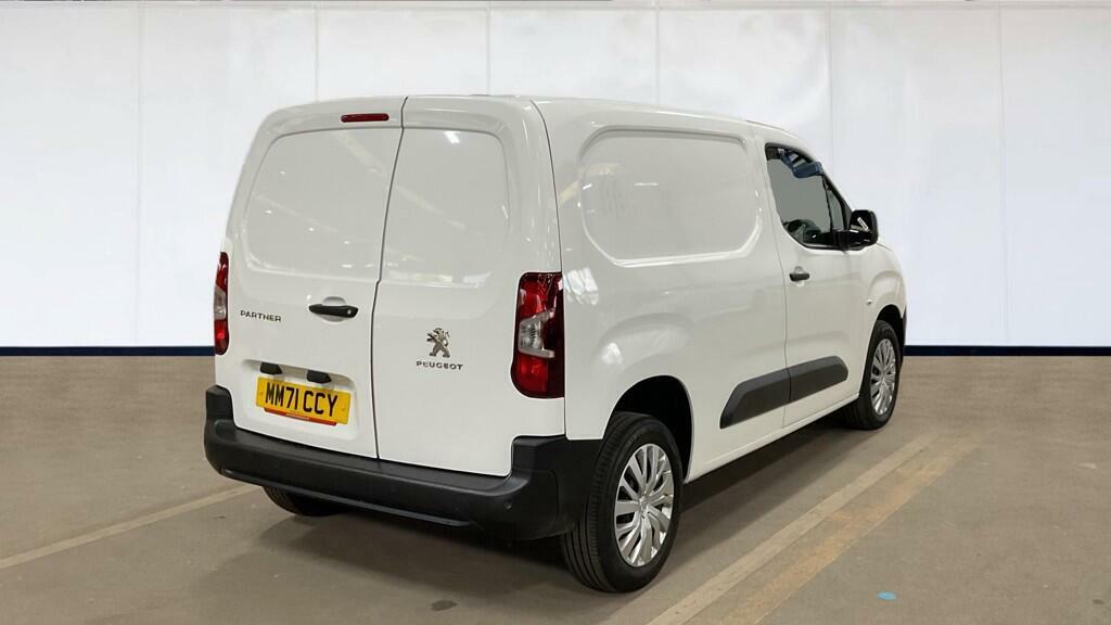 Peugeot Partner 1.5 Bluehdi 1000 Professional Premium Standard Pan MM71CCY White #4