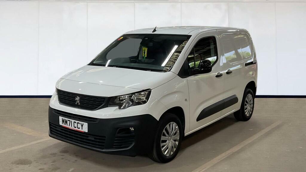 Peugeot Partner 1.5 Bluehdi 1000 Professional Premium Standard Pan MM71CCY White #2