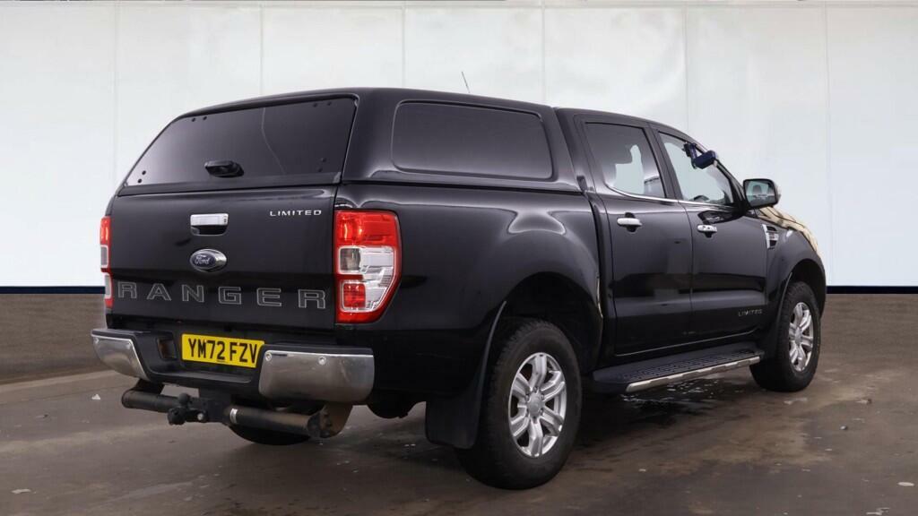 Ford Ranger 2.0 Ecoblue Limited Pickup Double Cab A YM72FZV Black #4