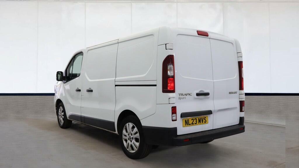 Renault Trafic 2.0 Dci Blue Sl28 Sport Panel Van Manua NL23MVS White #2