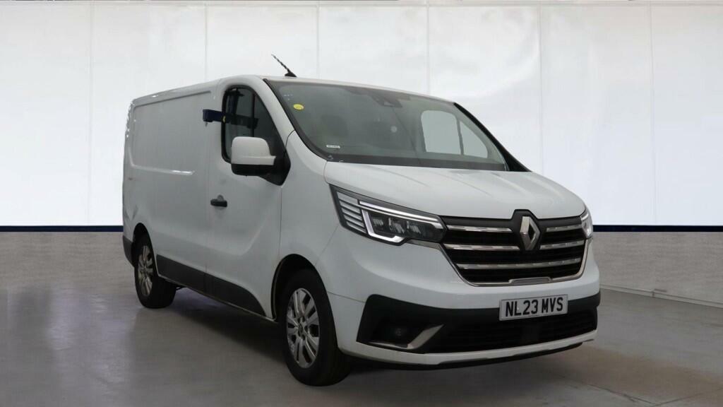 Renault Trafic 2.0 Dci Blue Sl28 Sport Panel Van Manua White