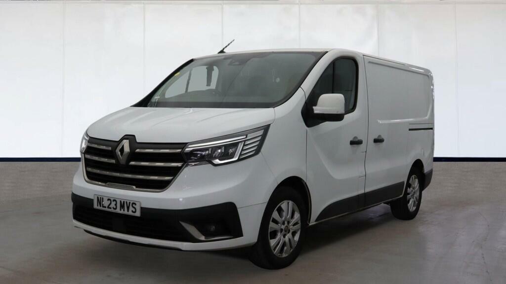 Renault Trafic 2.0 Dci Blue Sl28 Sport Panel Van Manua NL23MVS White #3