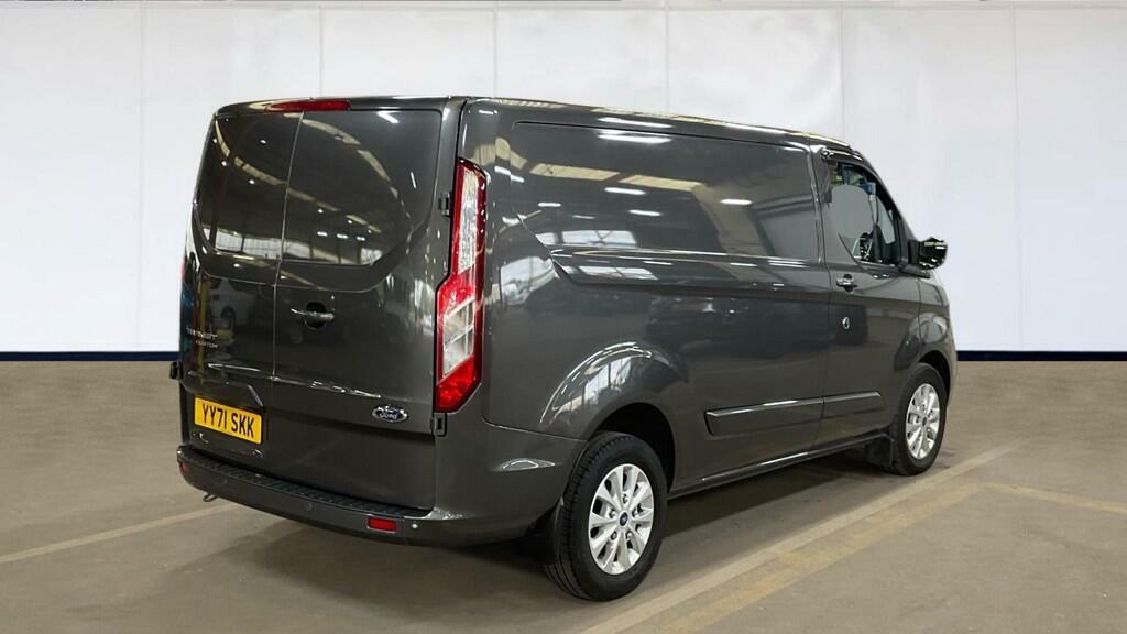 Ford Transit Custom 2.0 280 Ecoblue Limited Panel Van Manua YY71SKK Silver #4