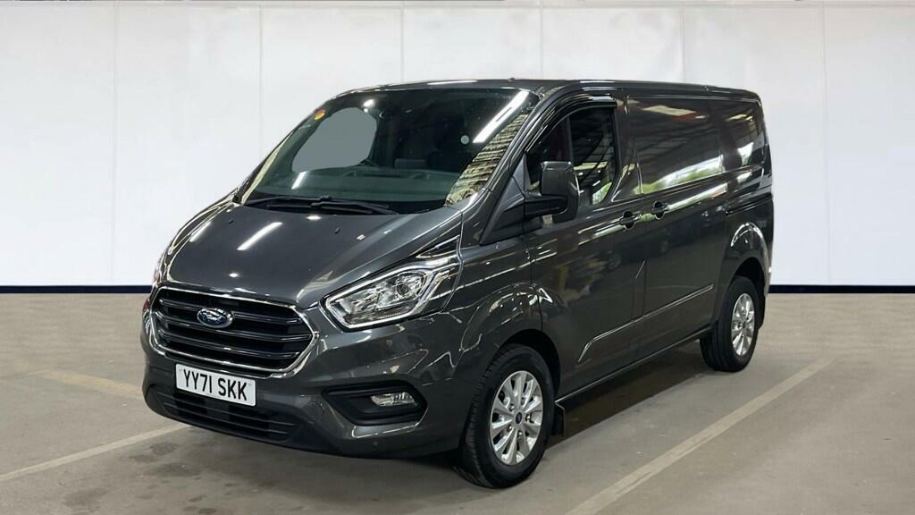 Ford Transit Custom 2.0 280 Ecoblue Limited Panel Van Manua YY71SKK Silver #3