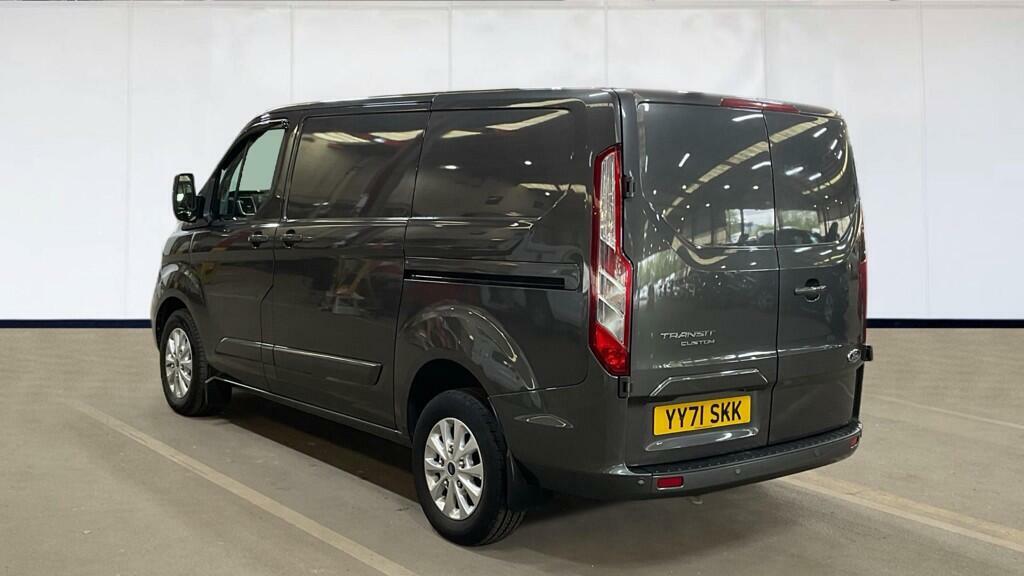 Ford Transit Custom 2.0 280 Ecoblue Limited Panel Van Manua YY71SKK Silver #2
