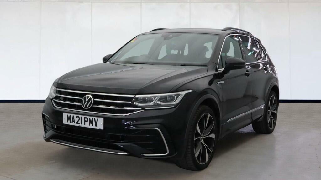 Volkswagen Tiguan 1.5 Tsi R-line Suv Dsg Euro 6 Ss 15 MA21PMV Black #3