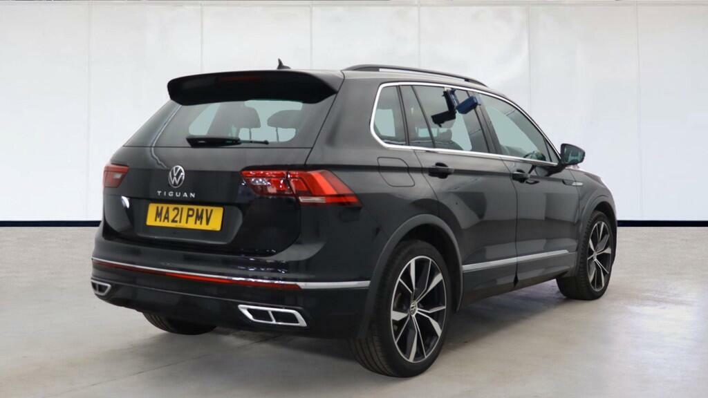 Volkswagen Tiguan 1.5 Tsi R-line Suv Dsg Euro 6 Ss 15 MA21PMV Black #4