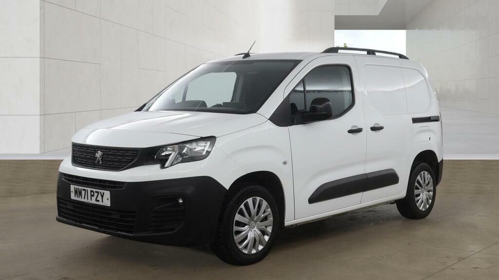 Peugeot Partner 1.5 Bluehdi 1000 Professional Premium Standard Pan MM71PZY White #3