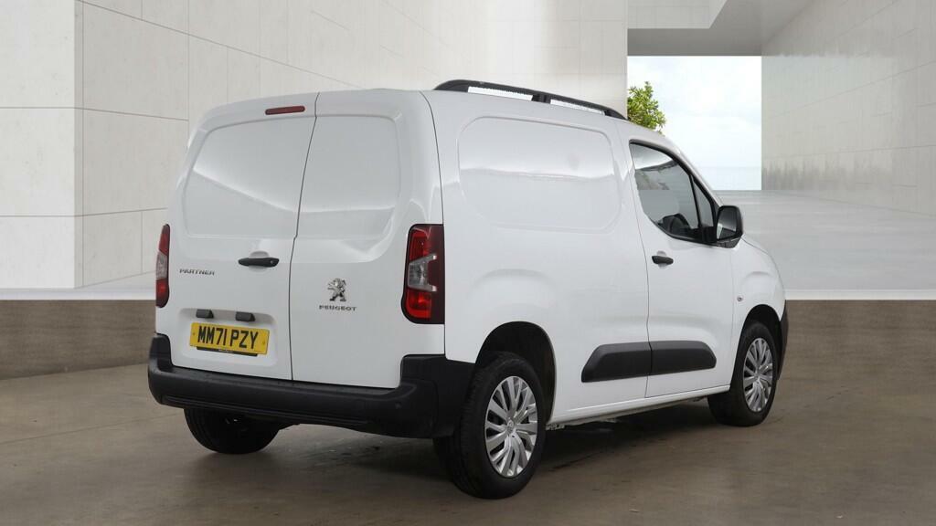 Peugeot Partner 1.5 Bluehdi 1000 Professional Premium Standard Pan MM71PZY White #4