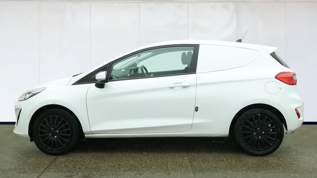 Ford Fiesta 1.5 Tdci Car Derived Van Euro 6 White #5