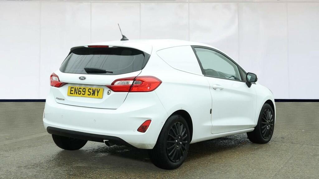 Ford Fiesta 1.5 Tdci Car Derived Van Euro 6 White #4