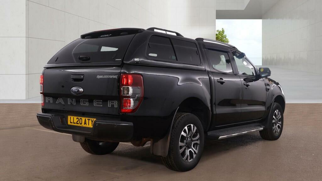 Ford Ranger 2.0 Ecoblue Wildtrak Pickup Double Cab LL20ATY Black #4