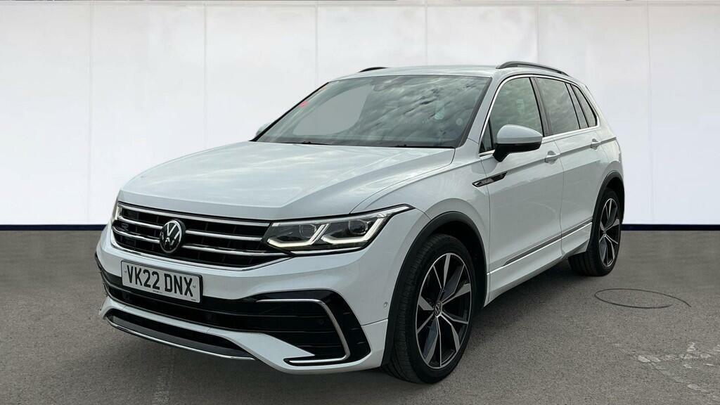 Volkswagen Tiguan 1.5 Tsi R-line Suv Dsg Euro 6 Ss 15 VK22DNX White #3