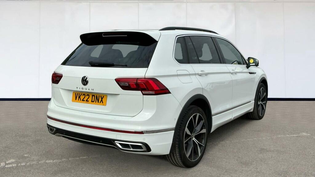 Volkswagen Tiguan 1.5 Tsi R-line Suv Dsg Euro 6 Ss 15 VK22DNX White #4
