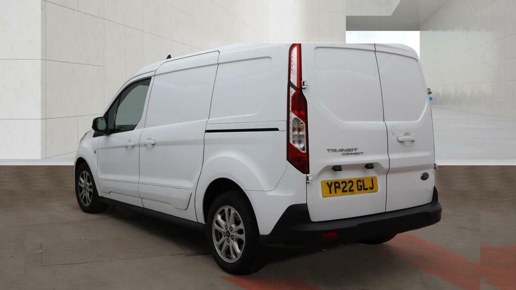 Ford Transit Connect 1.5 250 Ecoblue Limited Panel Van Manua YP22GLJ White #3
